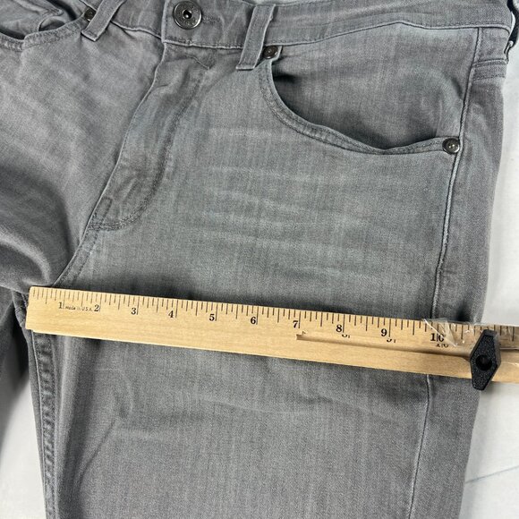 Paige Jeans Men's 33x31* Federal Slim Fit Straight Grey Stretch Denim Tag 33 - Picture 14 of 16